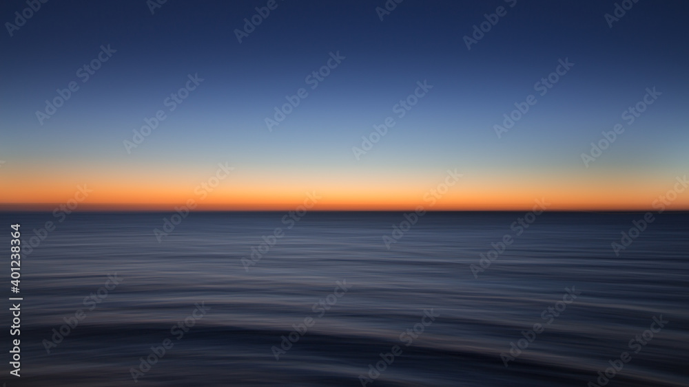 Obraz premium Abstract sunset