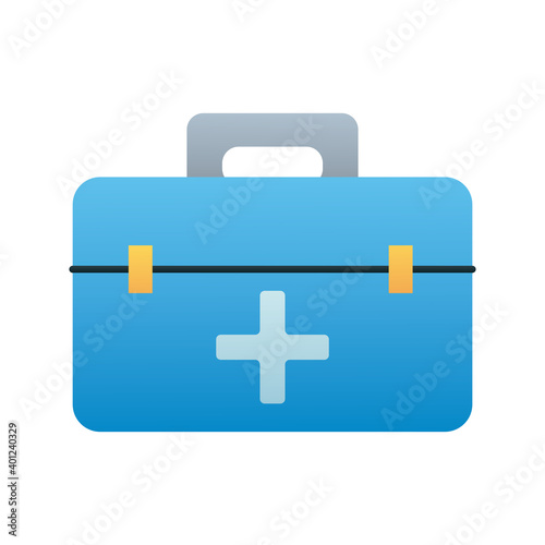 medicine drug kit line style icon