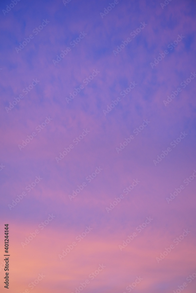 Abstract blurred pink purple and blue clouds and sky sunset on nature background. Abstract blurred pink purple and blue clouds and sky sunset on nature background.