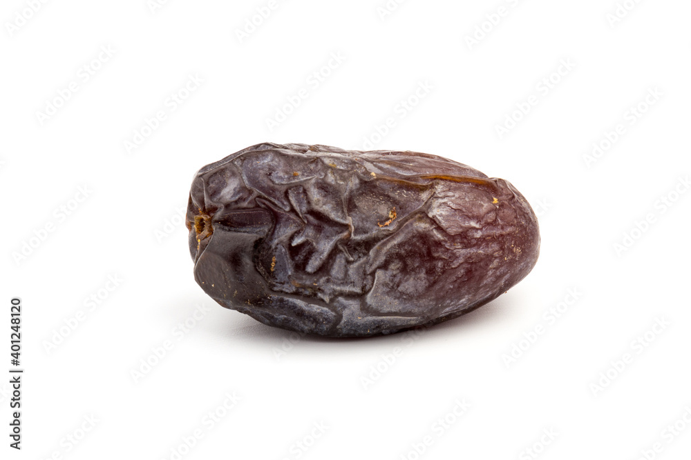 Dried dates fruits isolated on white background Dried dates fruits isolated on white background