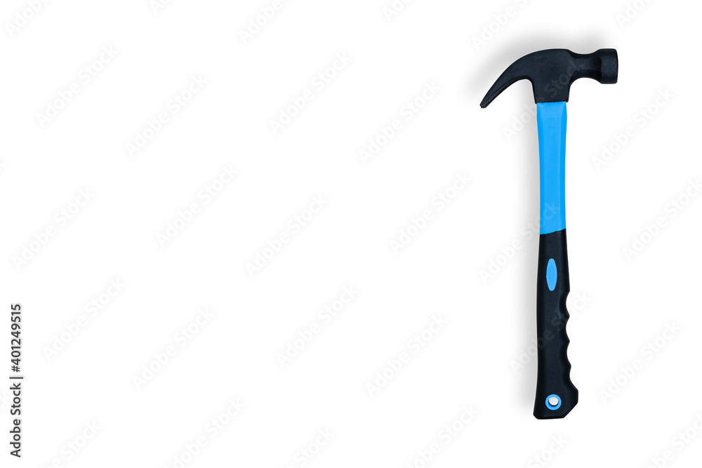 Hammer on a white background. Hammer seamless pattern. Hammer on a white background. Hammer seamless pattern.