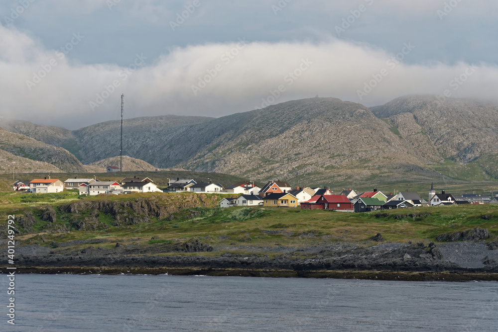 Norwegen . Mehamn Stock Photo Adobe Stock