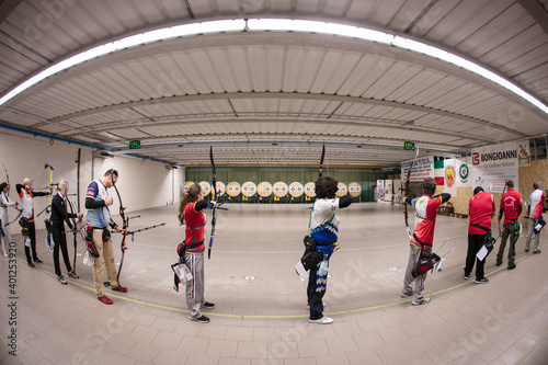 indoor archery competition