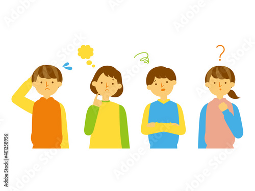 子ども達の上半身セット・問題 疑問