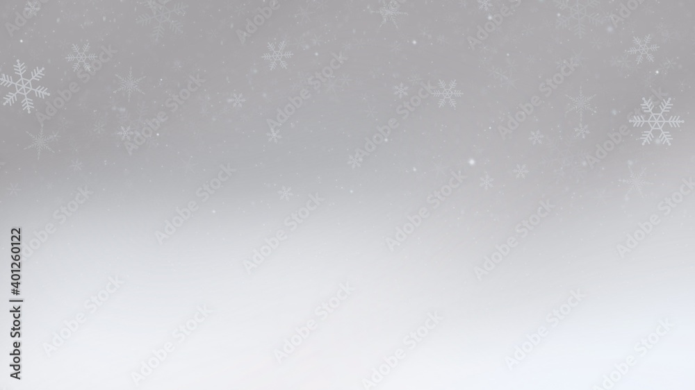 Abstract Backgrounds snowflakes on backgrounds in Christmas Holiday, illustration wallpaper