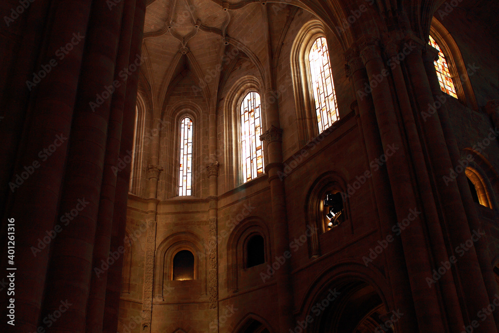 Interior de la catedral de Santo Domingo de la Calzada.