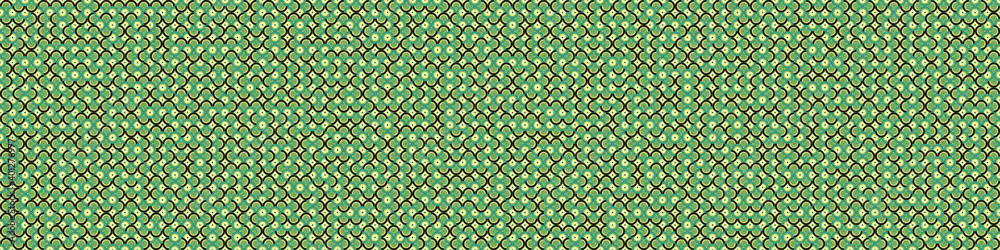 Fototapeta premium Abstract Geometric Pattern generative computational art illustration