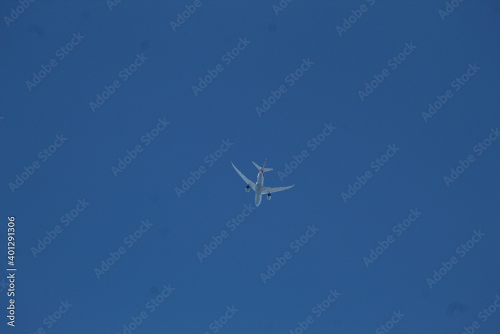 airplane in the sky airplane in the sky