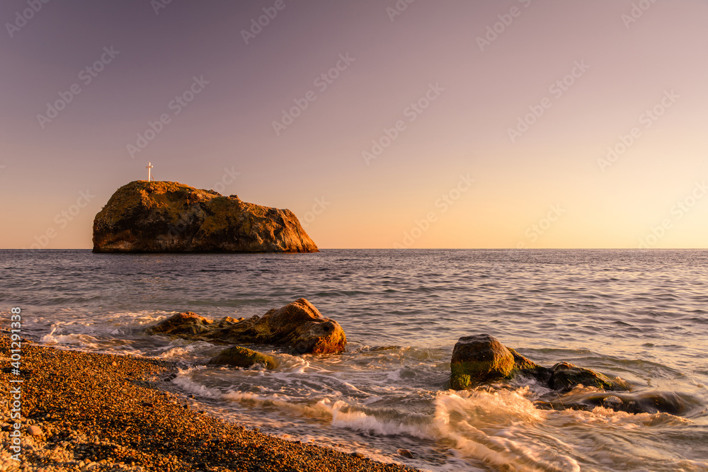 Jasper Beach, Cape Fiolent, Balaklava District, Sevastopol, Republic of Crimea