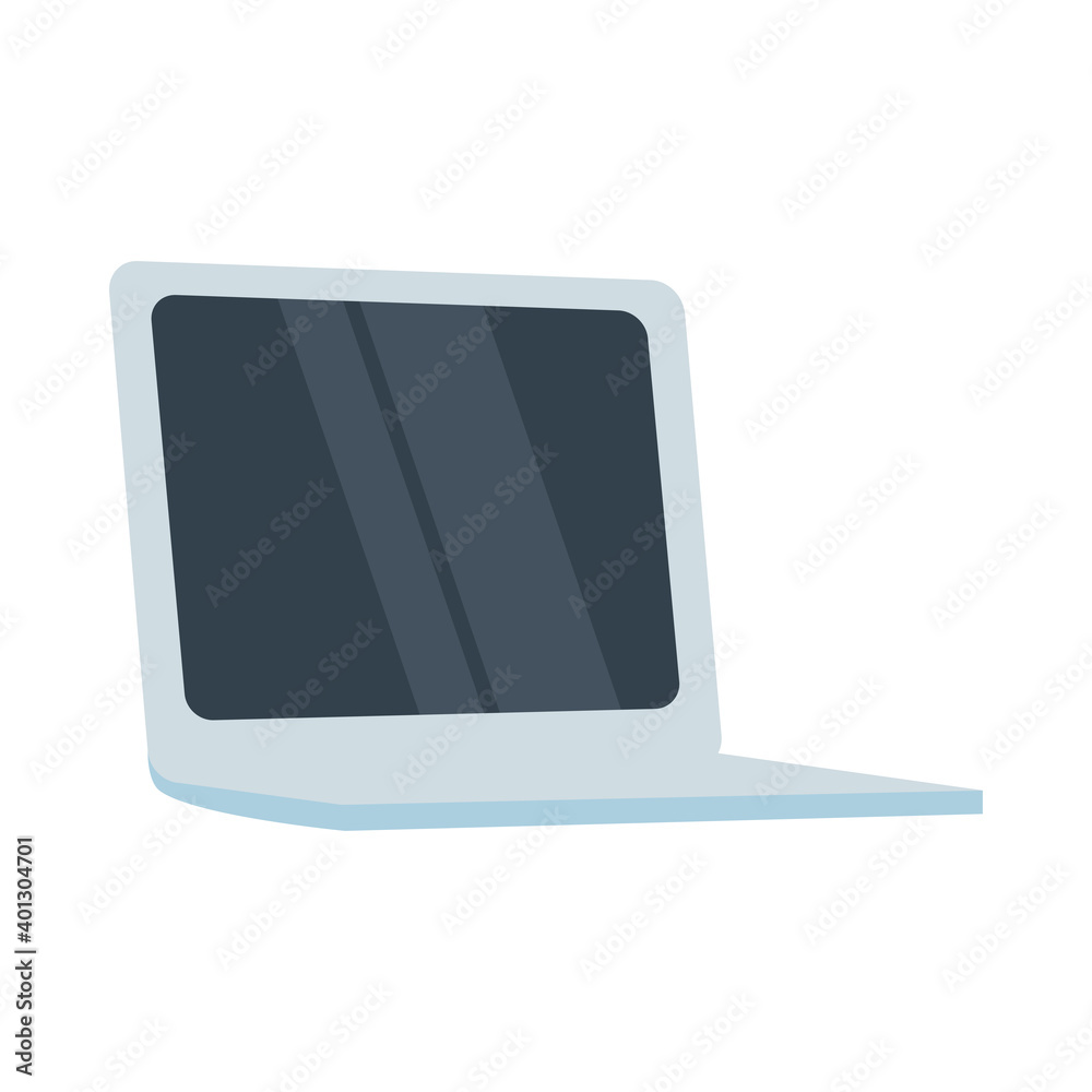 laptop computer icon, colorful design laptop computer icon, colorful design