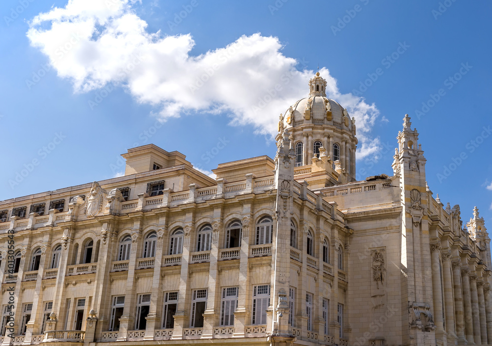 Museum of the Revolution in Havana, previously a Presidential Palace.