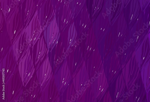 Dark Pink vector pattern with lines.