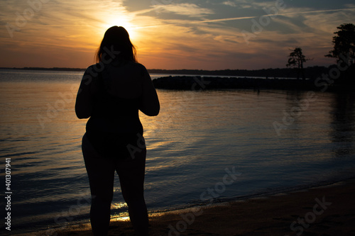 silhouette of a person