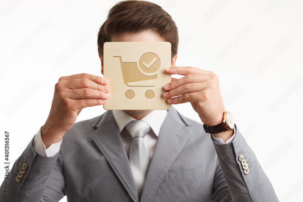 Business, Technology, Internet and network concept. Add to cart internet web store buy online e-commerce concept. Business, Technology, Internet and network concept. Add to cart internet web store buy online e-commerce concept.