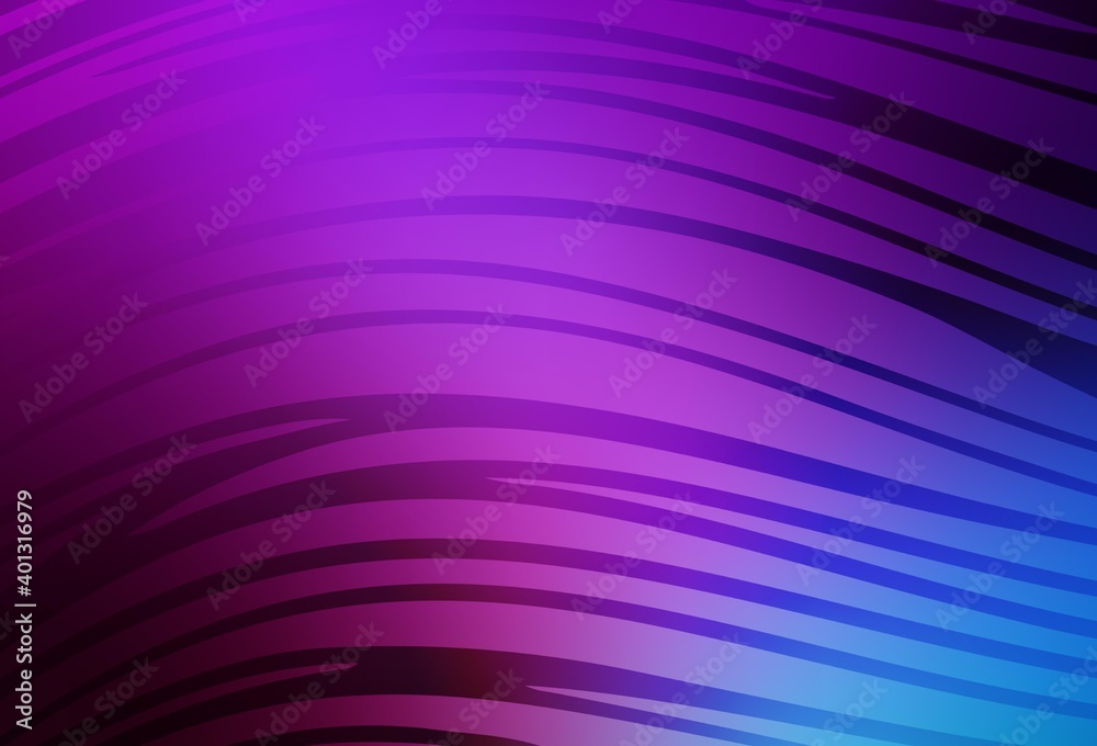 Light Pink, Blue vector background with wry lines. Light Pink, Blue vector background with wry lines.
