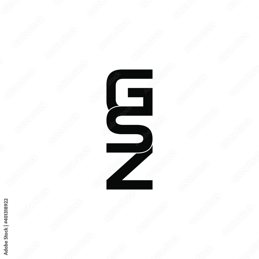 gsz letter original monogram logo design gsz letter original monogram logo design