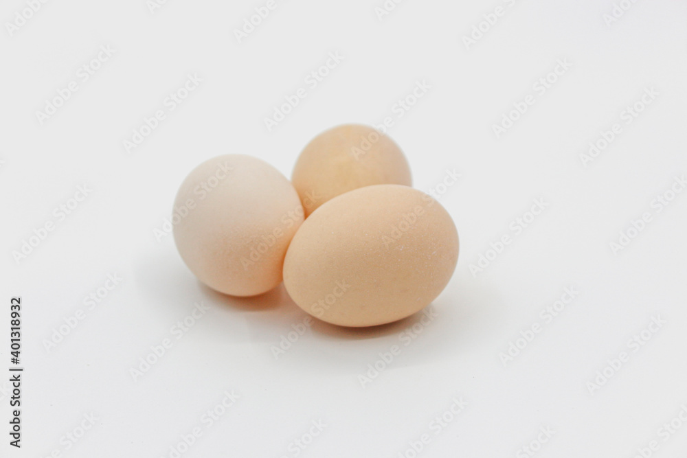 Fresh and tasty country eggs