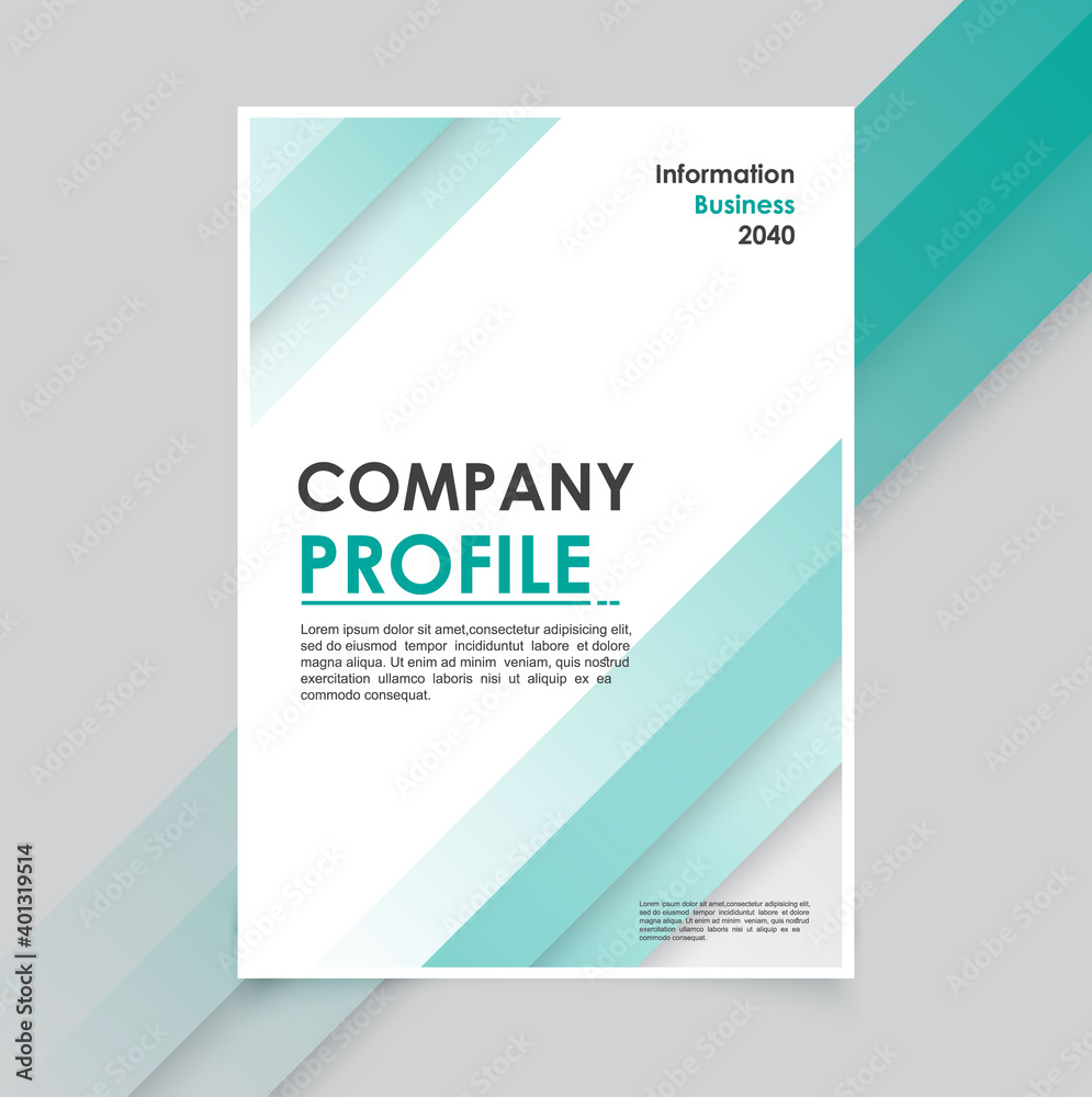 Modern business brochure template minimals Modern business brochure template minimals