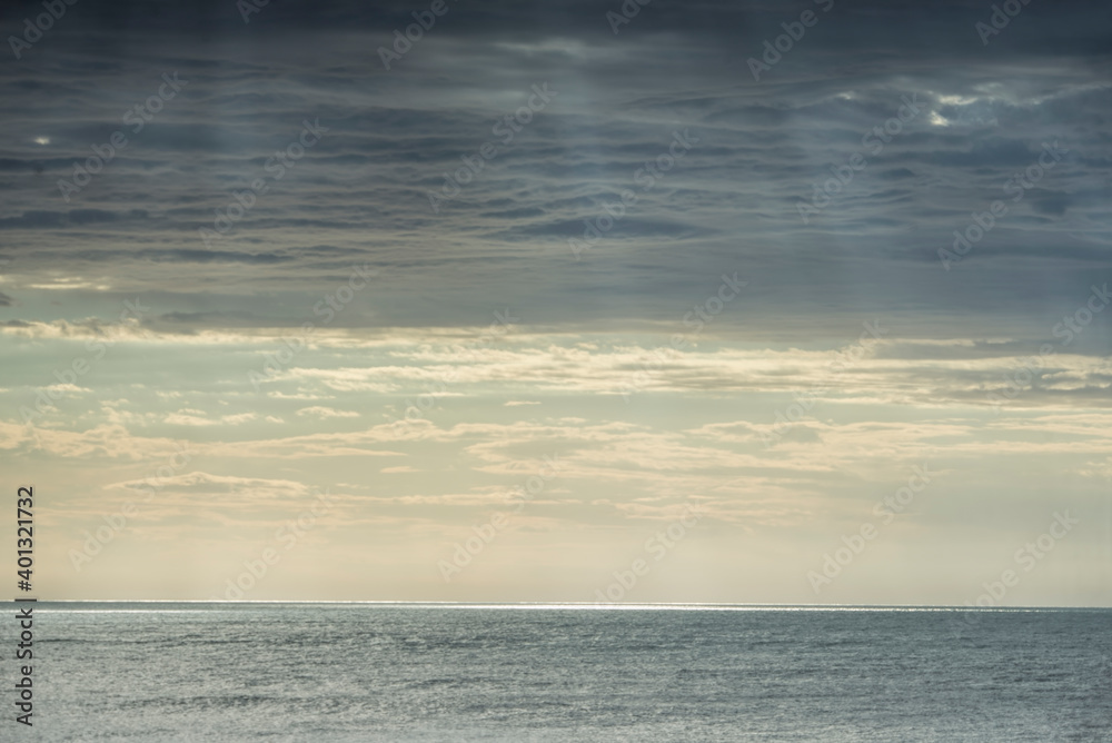 Marine landscape   Sky , clouds , and sea 