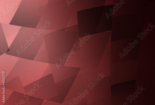 Light Pink, Red vector template with rhombus.