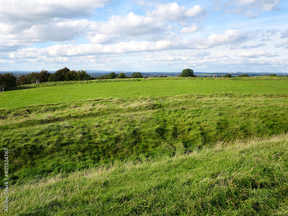 The Hill of Tara, an ancient Neolithic Age site, known as the seat of the High Kings of Ireland The Hill of Tara, an ancient Neolithic Age site, known as the seat of the High Kings of Ireland