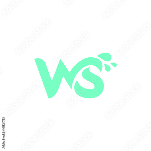 ws fresh logo design concept