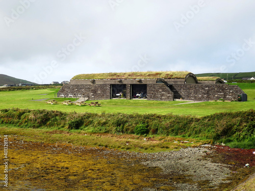 The Skellig Experience Visitor Centre near Portmagee, IRELAND photo