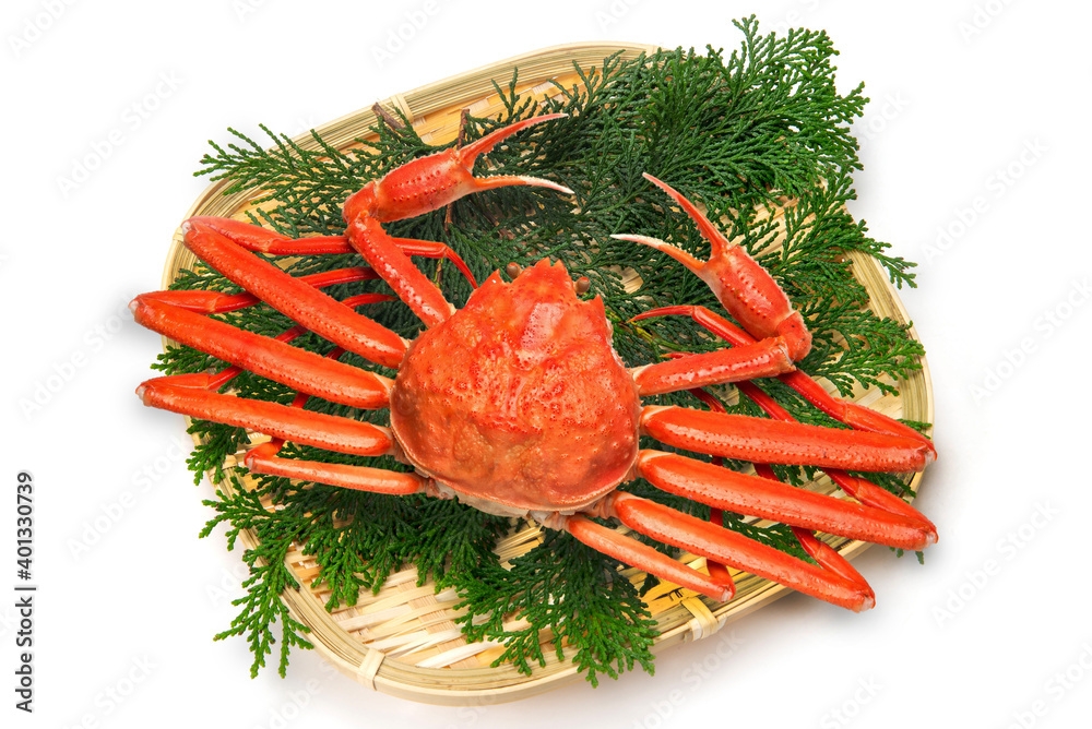 茹でズワイガニ