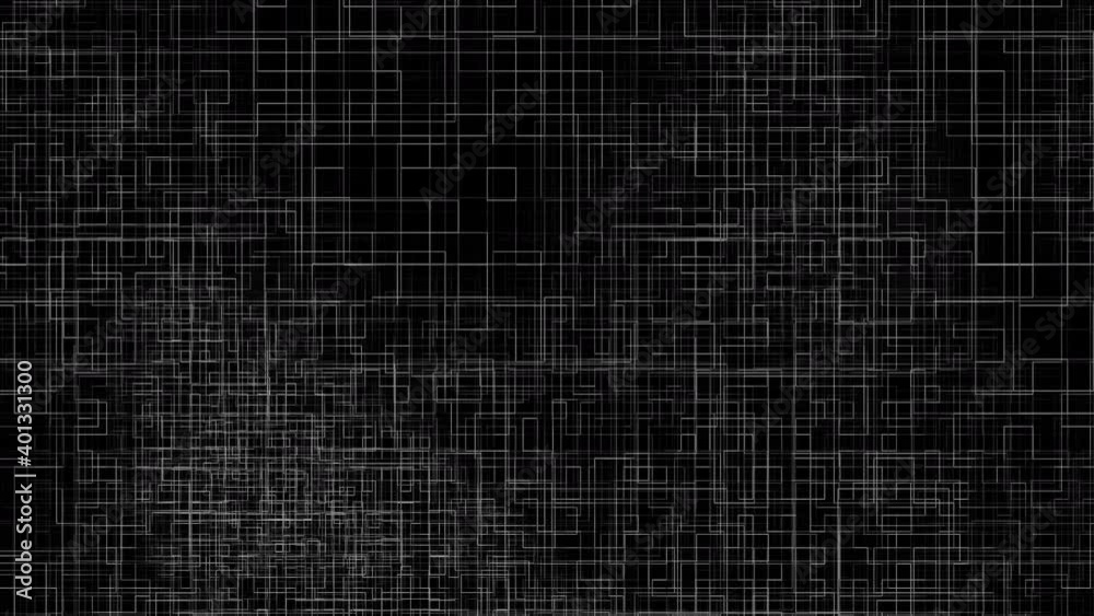 Abstract black and white geometric motion background Abstract black and white geometric motion background