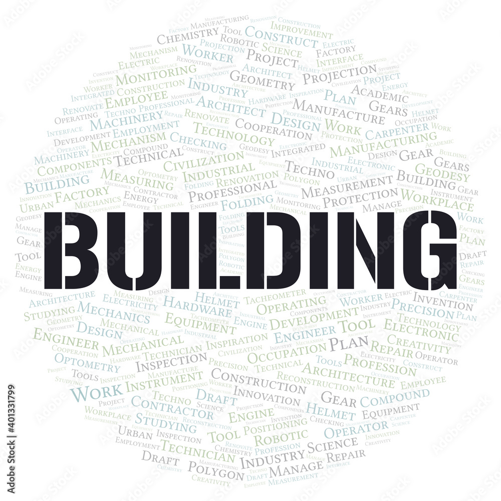 Building typography word cloud create with the text only Building typography word cloud create with the text only