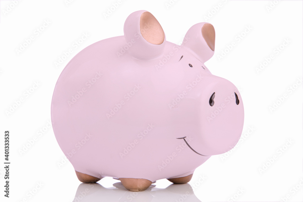 piggy bank isolated on white piggy bank isolated on white