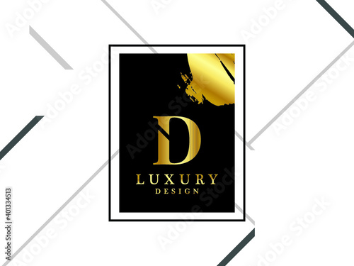 Luxury D, DD, DD Letter Logo, d logo letter design