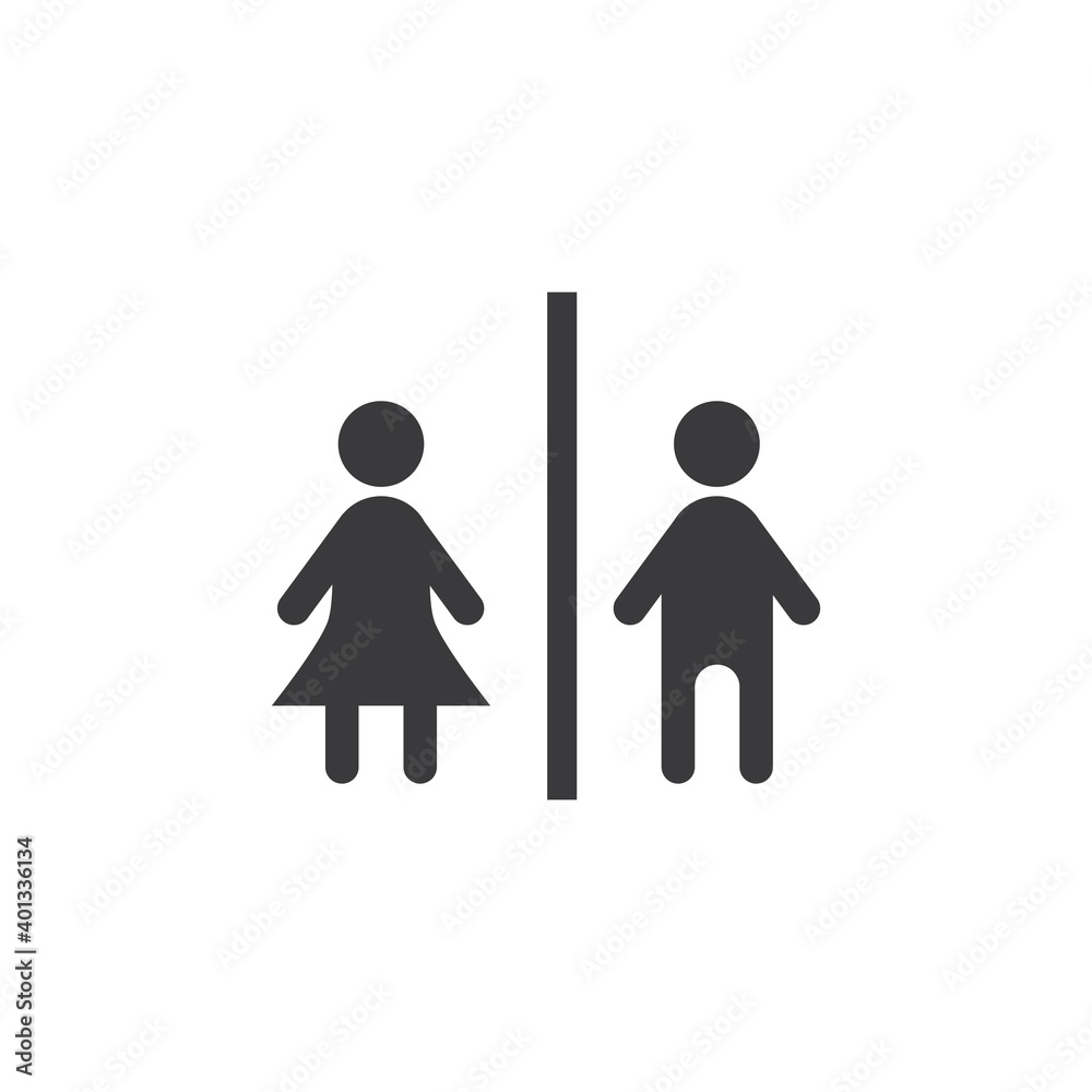 Toilet sign Toilet sign