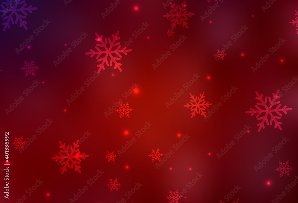 Dark Red vector background in Xmas style. Dark Red vector background in Xmas style.