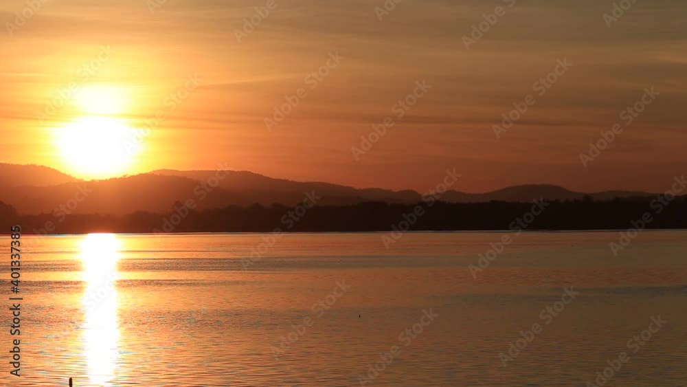 Blur nature video background The wind blows cool in winter and the view of the water in the natural reservoir with beautiful morning light. Blur nature video background The wind blows cool in winter and the view of the water in the natural reservoir with beautiful morning light.