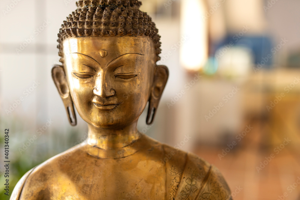 Bronze Buddha Portrait