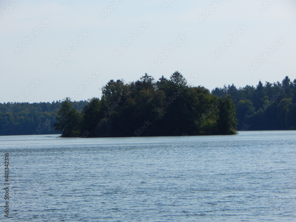 lake and forest lake and forest