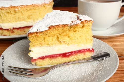 Bild auf Leinwand Victoria Sponge Cake