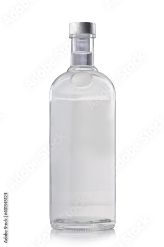 Wallpaper Mural Vodka bottle on white. Torontodigital.ca