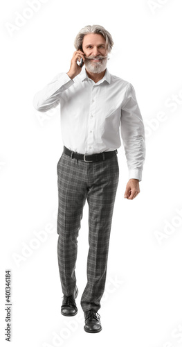 Portrait of senior business...