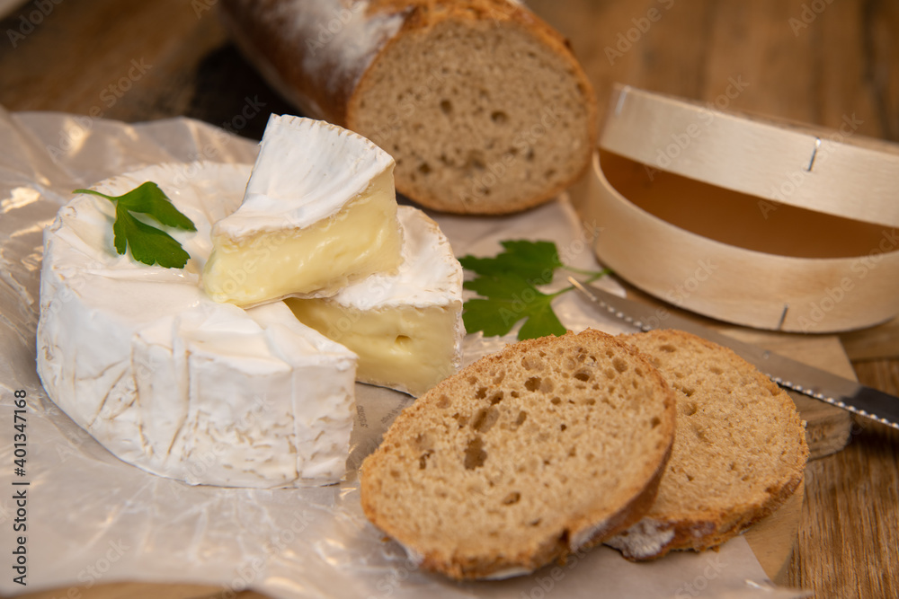 Camembert cheese on a wooden background, High quality photo Camembert cheese on a wooden background, High quality photo