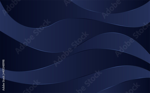 Luxury Tech Background with Dynamic Line Shapes. Vector Illustration Design Template Element