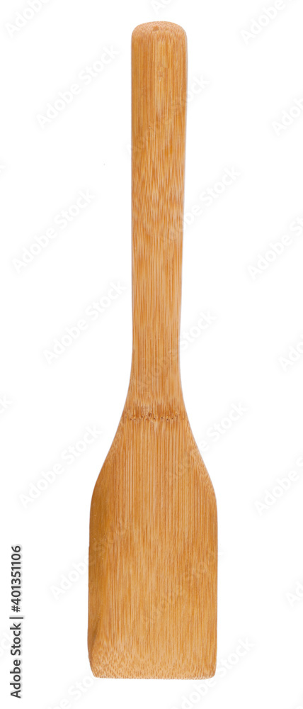 Bamboo Spoon or spatula isolated on white background. Bamboo Spoon or spatula isolated on white background.