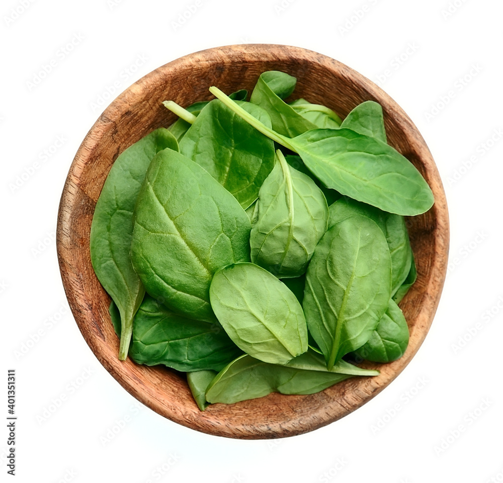 Fresh spinach leaves Fresh spinach leaves