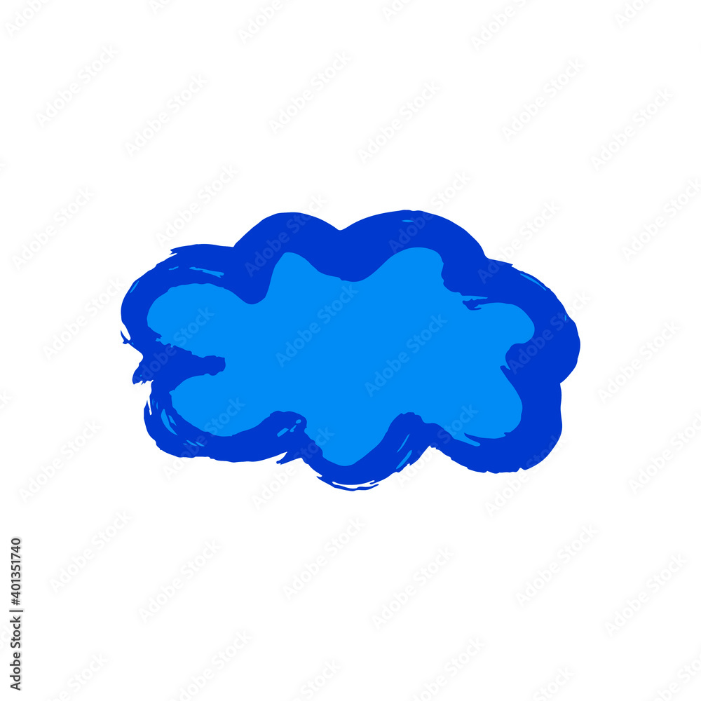Doodle grunge style icon. Decorative element. Outline, cartoon line icon Doodle grunge style icon. Decorative element. Outline, cartoon line icon