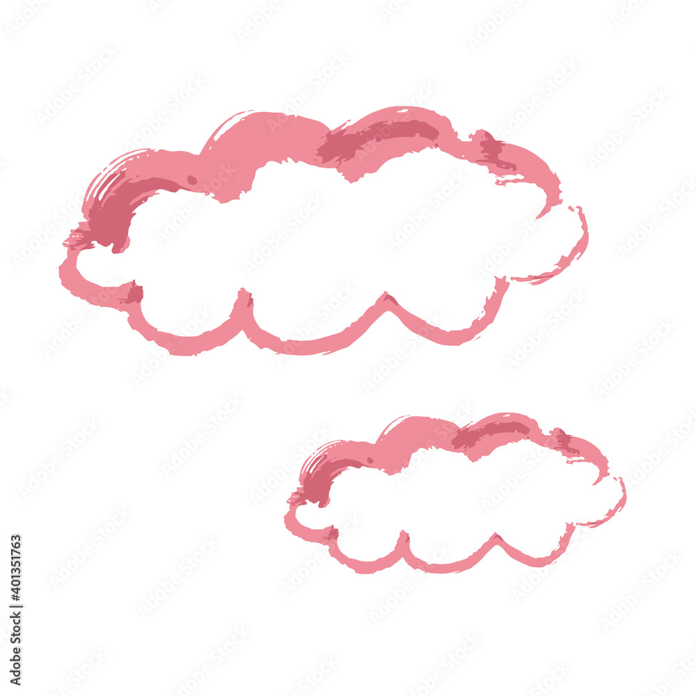Doodle grunge style icon. Decorative element. Outline, cartoon line icon Doodle grunge style icon. Decorative element. Outline, cartoon line icon