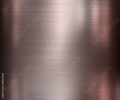 Shiny old copper metal background