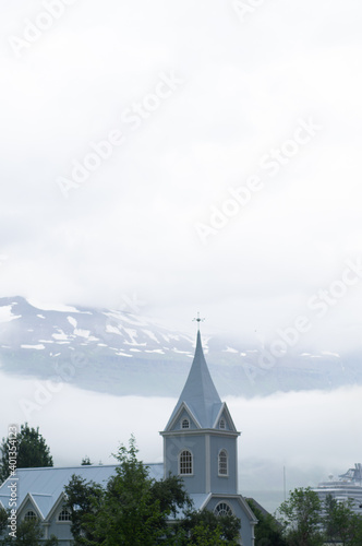 Church in the mountains.