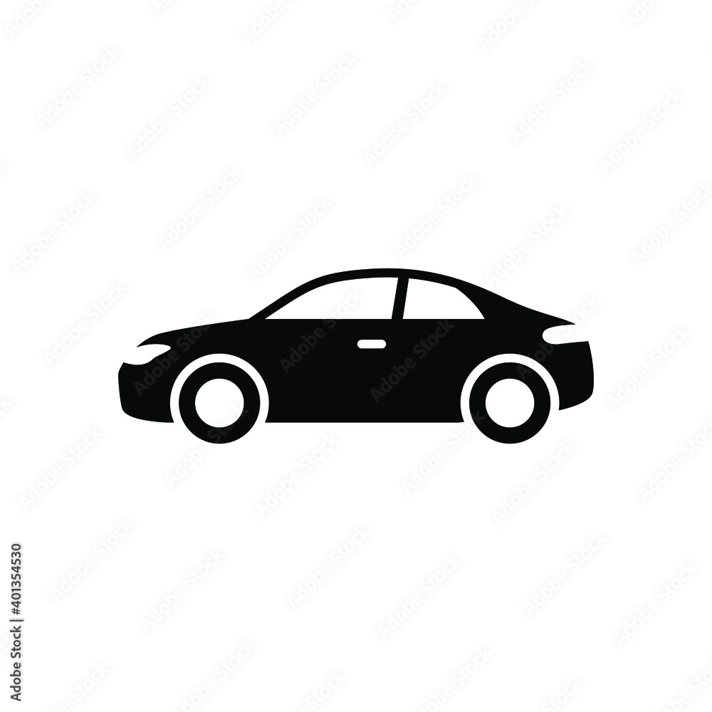 Coupe car icon