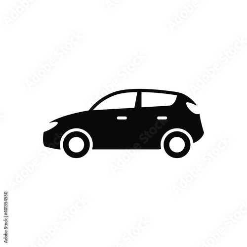 Hatchback car icon